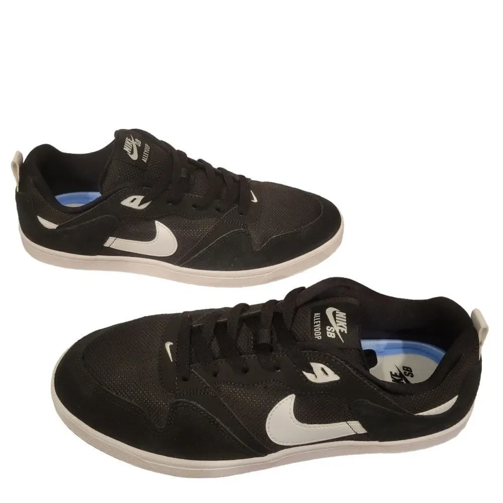 Nike Alleyoop SB CJ0882-001 Men's Black/White Skateboard Sneaker Shoes Sizes.